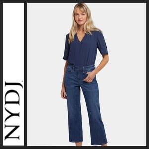 NYDJ Piper Crop Straight Jean